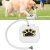 Pet Water Dispenser Step-on Activated Sprinkler w/ Interactive Paw Pedal