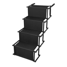 Foldable Dog Ramp 4 Step Collapsible