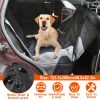 Dog Car Seat Cover with 2 Door Slide Straps