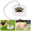Pet Water Dispenser Step-on Activated Sprinkler w/ Interactive Paw Pedal