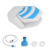Outdoor Dog Water Fountain Dog Sprinkler for Drinking 2 Spray Modes 66in Water Hose