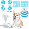 Outdoor Dog Water Fountain Dog Sprinkler for Drinking 2 Spray Modes 66in Water Hose