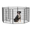 40 in Outdoor Fence Heavy Duty Dog Pen with Doors