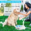 Outdoor Dog Water Fountain Dog Sprinkler Dog Paw Drinking Step on Fountain