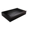 10-Panel Heavy Duty Metal Dog Kennel 82.7"L x 55.1"W x 45.3"H, Black