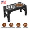 Dog Raised Bowls with 5 Adjustable Heights