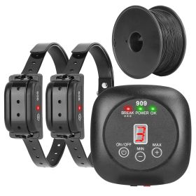 Dog Fence System Pet Containment System with 9 Adjustable Levels
