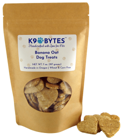 Banana Oat Dog Treats
