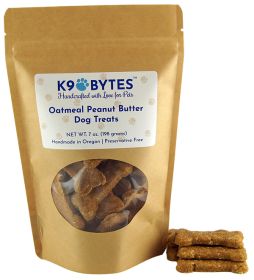 Oatmeal Peanut Butter Dog Treats