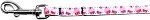 Pink and Purple Cupcakes Nylon Ribbon Pet Leash
