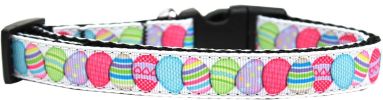 Easter Egg Nylon Ribbon Dog Collar