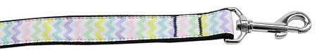 Spring Chevron Nylon Dog Leash