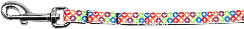 Bright Diamonds Nylon Ribbon Pet Leash