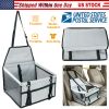 Dog Booster Car Seat Foldable Travel Carrier w/ Clip-on Safety Leash