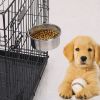 Stainless Steel Dog Hanging Food Bowl