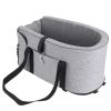 Console Pet Car Seat with Storage Pockets