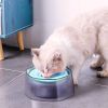 No Spill Dog Water Bowl Slow Water Feeder 47.35oz