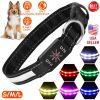 Light Up Dog Collar with 9 Light Colors