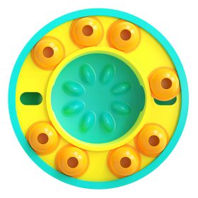 Dog Puzzle Food Slow Feeder (Option: Blue)