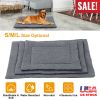 Comfortable Fleece Bed Mat For S/M/L Dogs w/ Breathable Cushion Pad