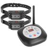 328FT Electric Wireless Dog Fence System With GPS Location Monitor Collar