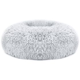 Dog Bed Soft Nest Cushion For S/M Dog (Option: Gray_L)