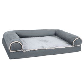 Dog Bed Sofa with Washable and Removable Cover (Option: DarkGrey_XL)