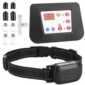 990FT Radius Dog Training Collar Wireless Fence IPX6 (Option: With1Collar)