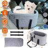 Console Pet Car Seat with Storage Pockets