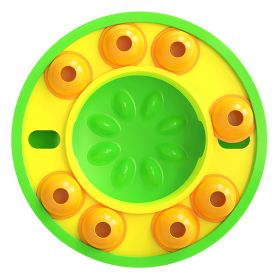 Dog Puzzle Food Slow Feeder (Option: Green)