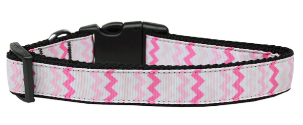 Sweet Chevrons Nylon Dog Leash (Color/Size: 1 wide 4ft Lsh)