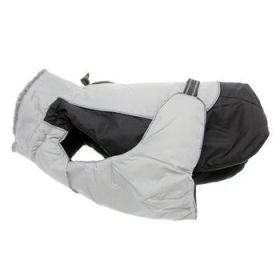 Alpine All-Weather Dog Coat - Black and Gray (Option: X-Small)