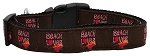 Beach Lover Nylon Dog Collar (Color/Size: Medium Narrow)