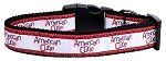 American Cutie Nylon Dog Collar (Color/Size: Medium Narrow)