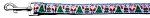 Aqua Santa Nylon Dog Leash
