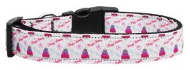 Cakes and Wishes Nylon Dog Collar