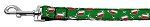 Santa Hat Nylon Dog Leash (Color/Size: 5/8 inch wide 4ft Long)