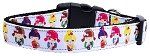Crazy for Kimonos Nylon Dog Collar (Color/Size: Medium Narrow)