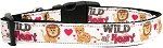 Wild at Heart Dog Collar (Color/Size: Large)