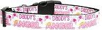 Daddy's Angel Dog Collar (Color/Size: Large)