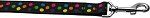 Black Multi (Color/Size: Dot 1 inch wide 4ft long Leash)