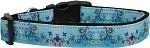 Dreamy Blue Dog Collar (Color/Size: Large)