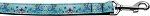 Dreamy Blue Nylon Dog Leash (Color/Size: 3/8 inch wide 4ft Long)