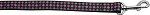 Pink and Blue Plaid Nylon Dog Leash (Color/Size: 3/8 inch wide 4ft Long)