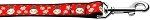 Snowmen Nylon Dog Leash (Color/Size: 3/8 inch wide 4ft Long)