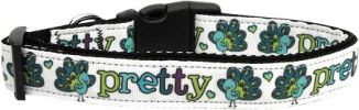 Pretty as a Peacock Nylon Dog Collar
