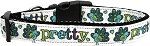 Pretty as a Peacock Nylon Dog Collar