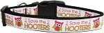 Save the Hooters Nylon Dog Collar