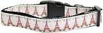 Eiffel Tower Nylon Dog Collars