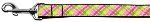 Lemondrop Plaid Nylon Dog Leash